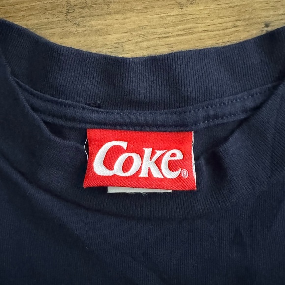 1994 Coca-Cola Vintage Graphic Tee in Blue and Black - Picture 4 of 5